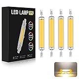 💡 Sicher und umweltfreundlich: R7S 118 mm LED-Licht kann die Helligkeit fein einstellen. Kein Flimmern, kein Ultraviolett oder Infrarot, kein Quecksilber, kein Blei, keine Strahlung, kein Flimmern, kein Ton, sofort einschalten