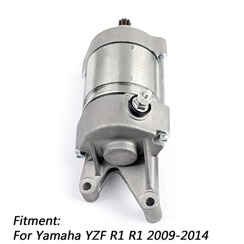 Artudatech Starter Motor Engine Starting for Yamaha YZF R1 R1 2009-2014 2013 14B-81890-00