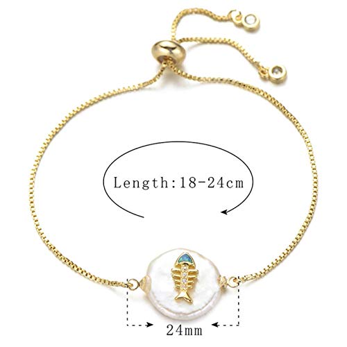 Collar de cáscara natural de niños y niñas con circonitas 6