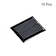 sourcing map Packung von 10 Sonnenkollektor Mini Solarpanel Zelle 1V 80mA 0.08W 30mm x 25mm für DIY Stromprojekt Solarstrom Versorgung Polykristallinem Silizium Batterie Bausatz