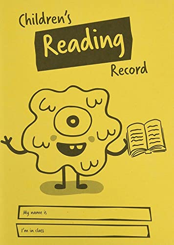 Image of Range Wholesale A5 Children's Reading Record Book - Yellow Cover (Pack of 2) Ideal for Primary School.