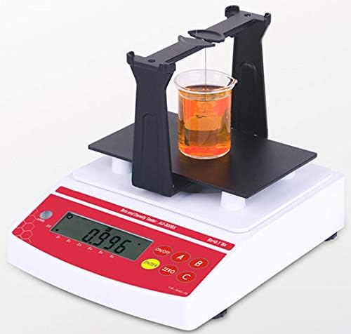 MXBAOHENG Electronic Densimeter Gravimeter Tester Liquid Specific Gravity Density Meter for Juice Coffee Beer Tomato Juice Brix 0.01% 0.001°Bé 0.01-100.00% 0.0001g/cm3 (AU-120BX)