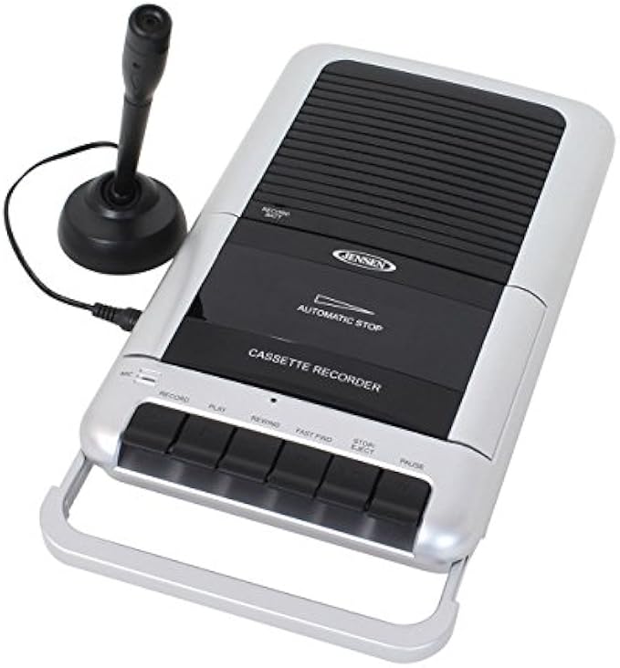 JENSEN® Cassette Player/Recorder