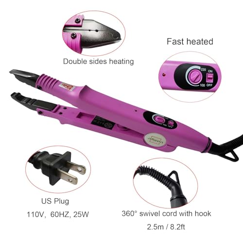 Connecteur fer à chauffer extensions cheveux pose K-Tip - 2