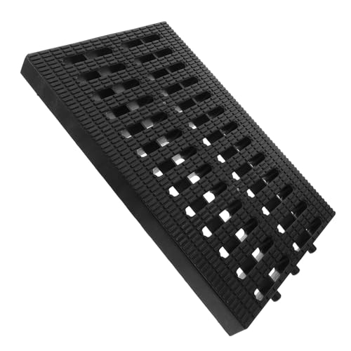 Generico Griglia di Scarico in Plastica 20X30X25 CM per Cucina e Giardino Copertura Canale Drenaggio Resistente per Scarico Fognario Filtro Griglia di Drenaggio per Uso Intensivo
