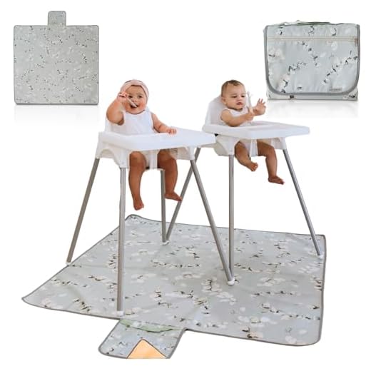 41QDZclO9ZL._SS520_ Best high chair floor mat