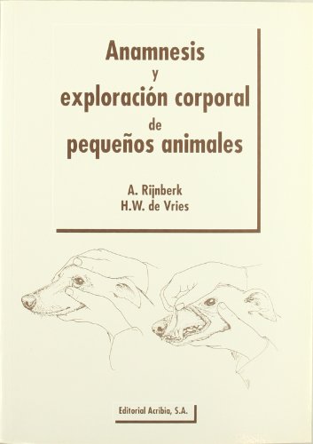 Portada de Anamnesis y exploración corporal de pequeños animales
