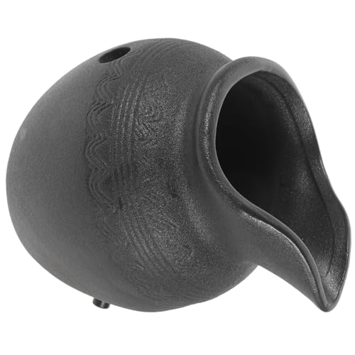 DOITOOL Pot Fontaine Jardin Céramique avec Cascade Naturelle Décoration Extérieure pour Bassin et Cour Vase Circulant à Ouverture Ingénieuse Amphore pour Décor de Fontaine