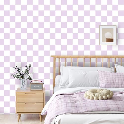Papel adhesivo mosaico morado para decorar el cuarto de bebé 3