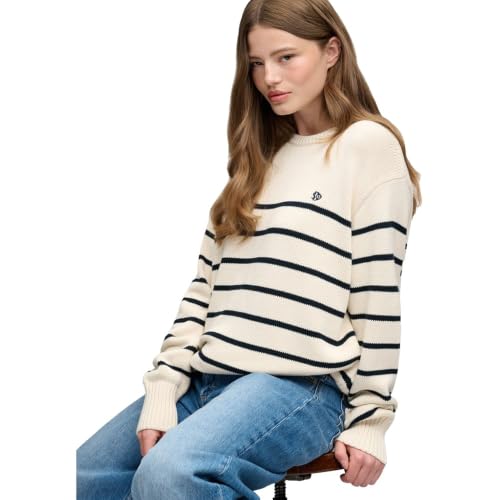 Pull rayé oversize femme Superdry - vue 6