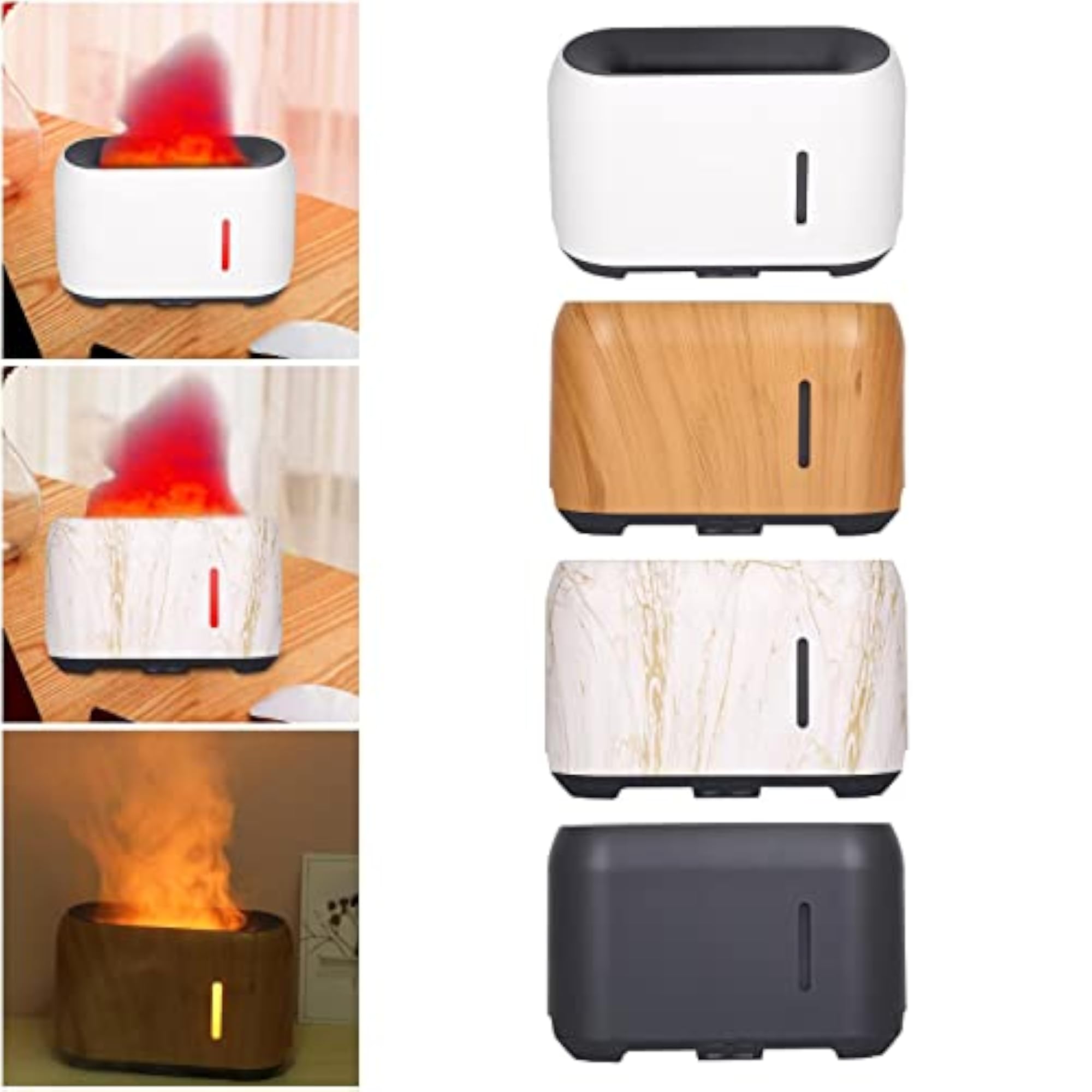 200Ml Air Humidifier Aromatherapy Diffuser, White