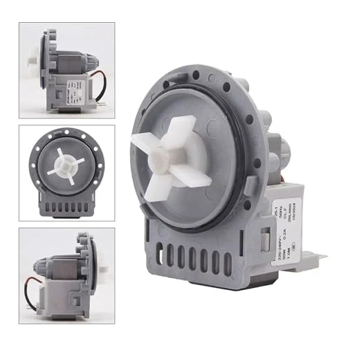 Pompe de vidange machine à laver 30W compatible avec lave-linge standard