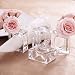 Deco-Mate Acrylic Napkin Rings Bud Vase Flower Holder – Clear - Table Décor, 2-in 1 (Bulk Set) Wholesale (12)