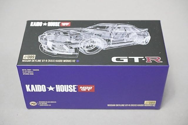 Amazon | KAIDO HOUSE × MINI GT ミニGT 1/64 スカイライン GT-R (R33