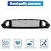 LitMiRaCle Grilles & Grille Guards - Mesh Front Bumper Upper Hood Grille Grill, Compatible with 18-23 Mustang GT EcoBoost，Black