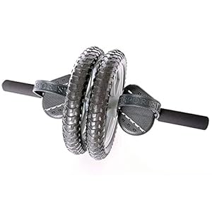 66fit Abs & Core Power Wheel With Knee Pad – Abdominal Exercise Roller Workout