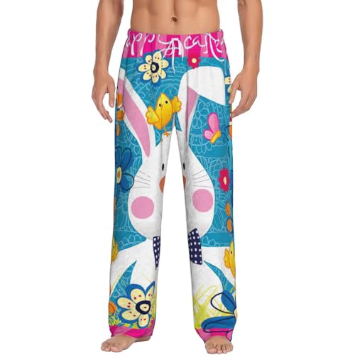 Pantalon de détente pour homme doux avec poches de Pâques