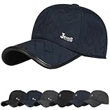Gorra de Béisbol Ajustable por Hombre Mujer in Invierno al Aire Libre Deport Sombrero Espeso Cálido Gorra de Béisbol Invierno Hombre con Orejeras Plegables
