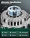 SCITOO Alternators Compatible Fit for Cadillac Escalade ESV 2007-2014 6.2L/6.2L for Chevrolet Avalanche 2007-2013 5.3L For Hummer H2 2008-2009 6.2L ADR0369 113774 400-12253