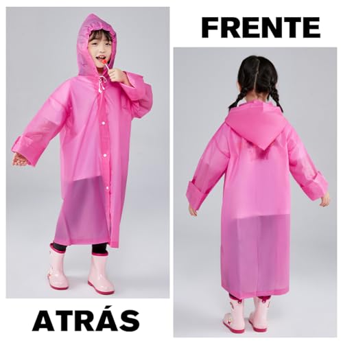 Lista de Abrigos impermeables para Niña los mejores 10. 24 Imagen adicional