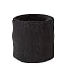 Suddora Wrist Sweatband - Athletic Cotton Terry Cloth Wristband for Sports (Black)(1 Piece)