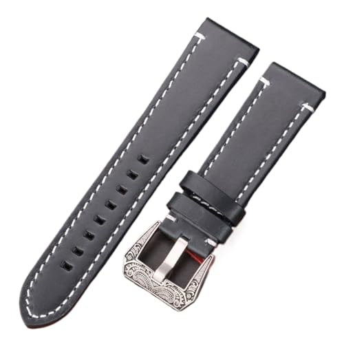 Bracelet de montre en cuir de vache pour le quotidien et les sorties