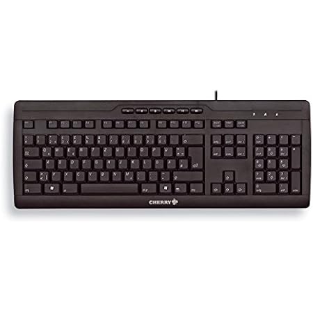 Cherry G85-23100DE-2 Ultra Low Profile Keyboard - Black