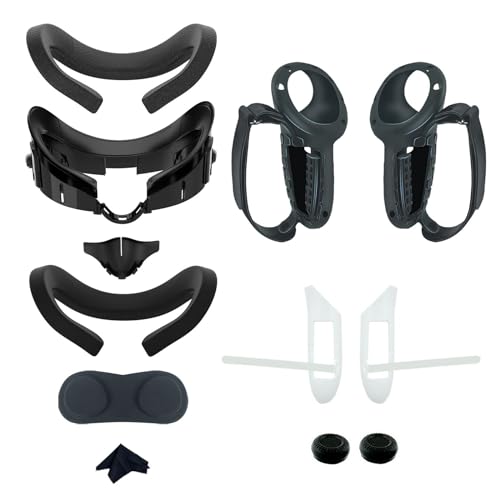 Funda de silicona para Quest 3 con protector de batería que evita caídas 3