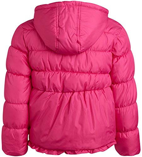 Wippette Girls Heavyweight Insulated Ski Jacket and Snow Bib Snowsuit Set, Size 4, Pink