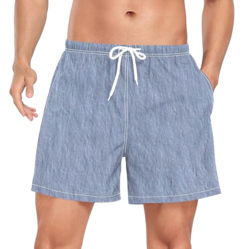 Bañador para hombre de piscina gris para vacaciones y deportes de agua