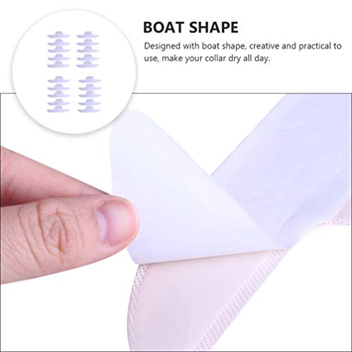 EXCEART 20Pcs Almofadas de Suor Nas Axilas Adesivo Antitranspirante de Axila Almofadas de PrevenÃ§Ã£