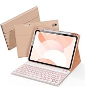 Amazon.com: Senyoson for iPad A16 Case with Keyboard - 7 Color