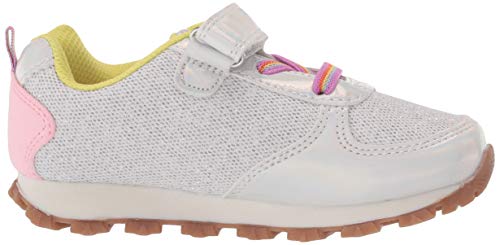 Carter's Girls Ellies Running Shoe, Silver, 5 Toddler #TOP5
