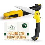 SOL 1pk Folding Pruning Saw – Compact Handheld Tree Cutting Tool with 65Mn Steel Blade, Safety Lock, Non-Slip Grip – Foldable Gear for Gardening, Branches, Bushcraft, Camping, Trimming, and DIY Tasks