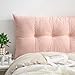 DormCo Rainha - Plush Tufted College Headboard - Sunday Pink