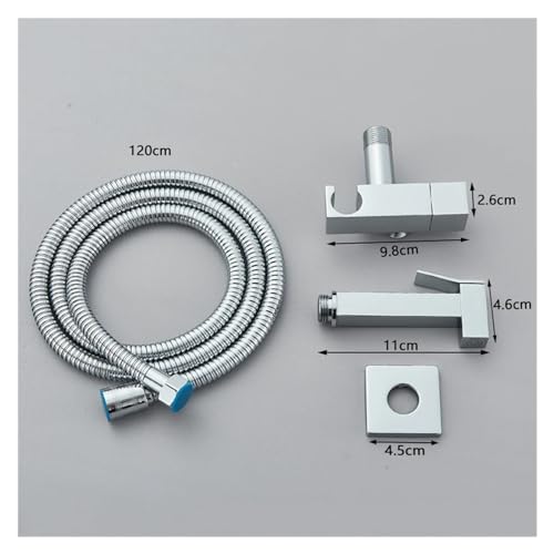 Grifo de bidé de latón para sustituir el papel higiénico 7