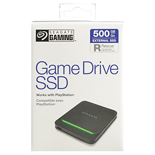 Seagate 500Gb Game Drive Ssd For Playstation External Solid-State Drive Portable- Usb 3.0 #TOP27