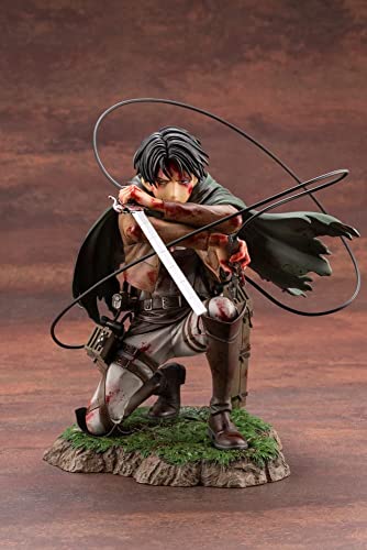 Attack On Titan Figure Levi Ackerman Battle Damage Ver Figure Anime Figure Action Figure #TOP5