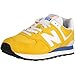 Produktbild New Balance 574 Sneaker Trainer Schuhe (Yellow, EU Schuhgrößensystem, Erwachsene, Numerisch, M, 44)