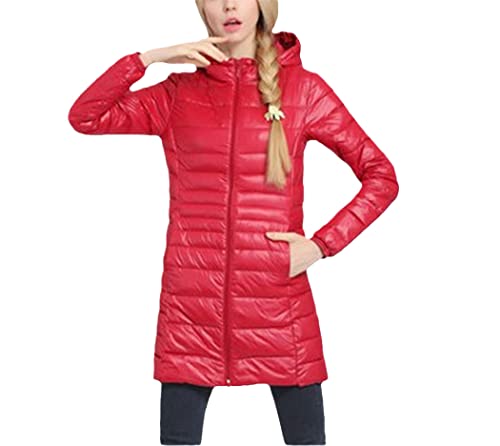 Manteau chaud en duvet de canard blanc pour sorties hivernales et trajets urbains