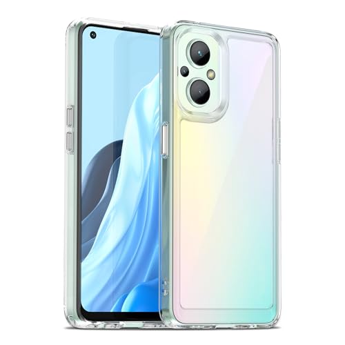 Image of Case for OnePlus Nord N20 5G, Military Grade Drop Protection Phone Case, Yellowing Resistant, Anti-Scratch Hard PC Back, Shockproof Hard Ultra-Thin Protective Cover, Clear