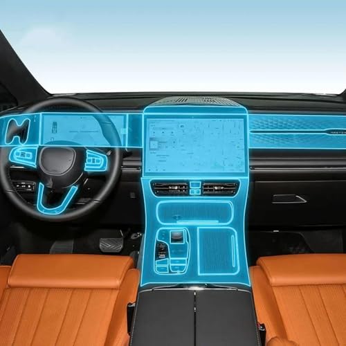 Film PPF Trumpchi M8 2024-2025 protection console centrale en TPU transparent anti-rayures