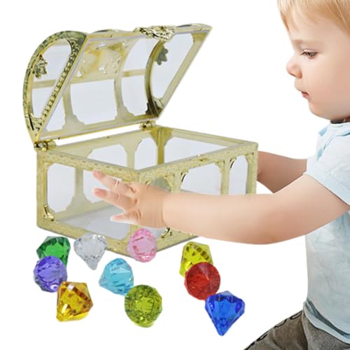Boîte de coffres au trésor pour ranger les petits jouets de pirate