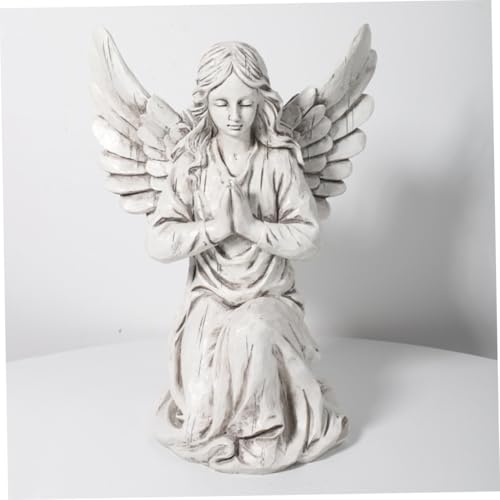 Statue Ange Résine pour sublimer votre bureau ou créer un havre de paix au jardin - 5