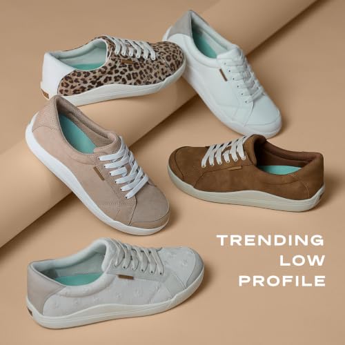 Dr. Scholl's Women's Be Bright Sneaker Light Sand/Tan 6 M - image 4