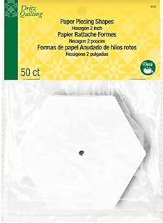 Dritz Quilting Paper Piecing Hexagon-2-inch 50/Pkg