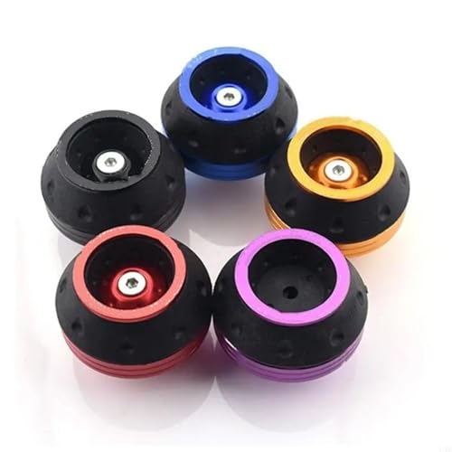 Protecteur de roue de moto en aluminium de haute qualité noir