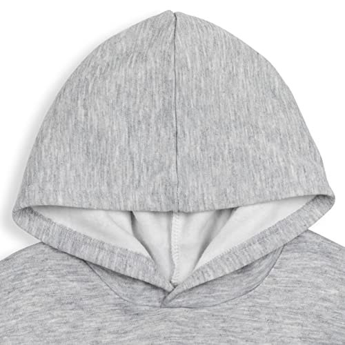 Hot Wheels Little Boys Fleece Pullover Hoodie Grey 6 #TOP2