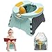 Yockmocki Pot de voyage portable pour enfant | Siège de toilette pliable | Pot d'urgence mobile pour enfants | Siège de toilette pour garçons et filles (Bleu)