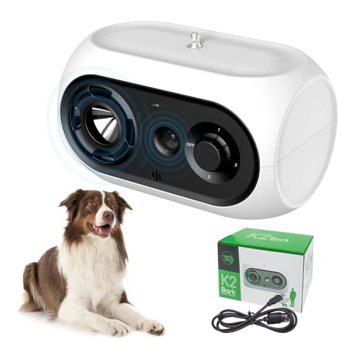 Antibell für Hunde 3 Einstellbare Frequenz Automatisches Anti Bellen Gerät Wasserdichter Anti-Bell-gerät Wiederaufladbares Antibell für Kleine Mittel Große Hunde Sicher Hundebellen Stoppen